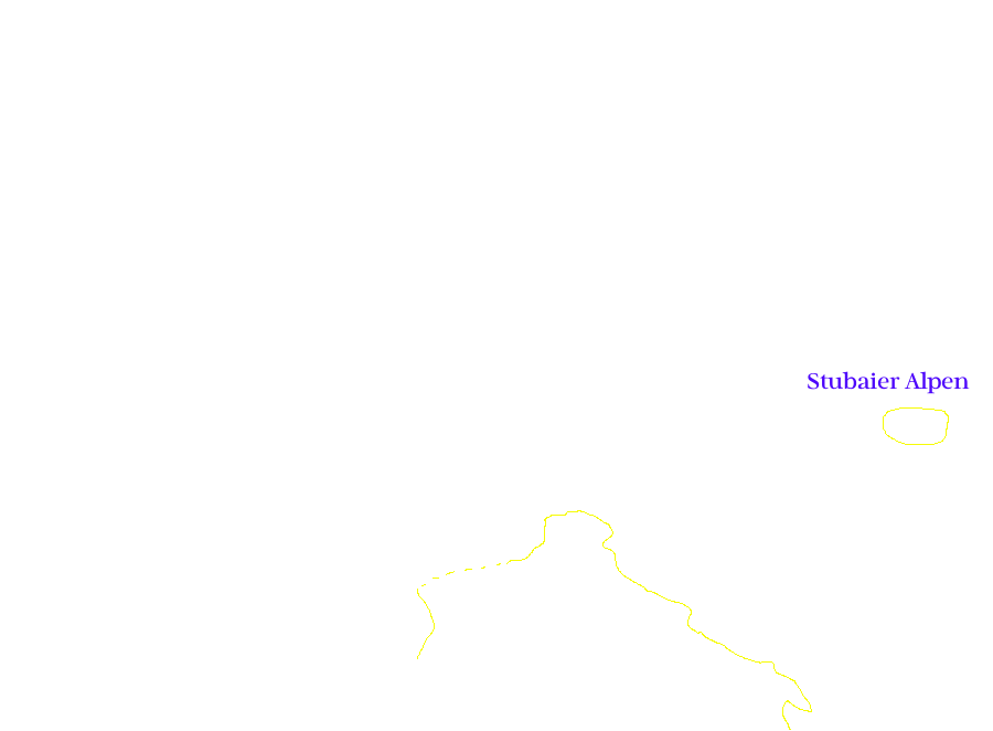 Bijna 100 km uitzicht naar de Stubaier Alpen, en onderin de route door het dal naar de Herrensteinscharte en daarna het pad over de almenrand.