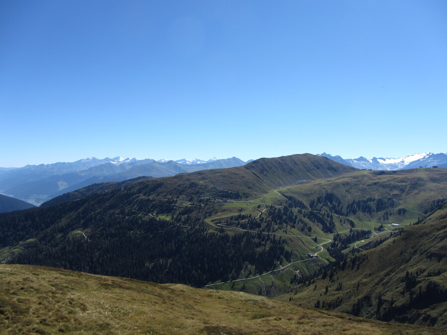 Uitzicht vanaf de Herrensteinscharte naar de Großglockner