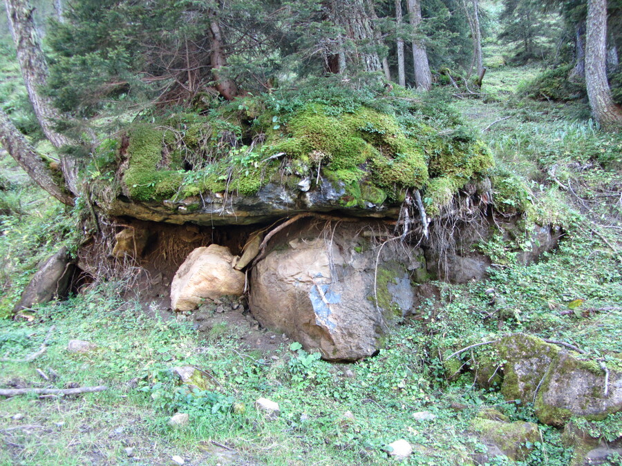 Hunebed. Zeldzaam in Oostenrijk