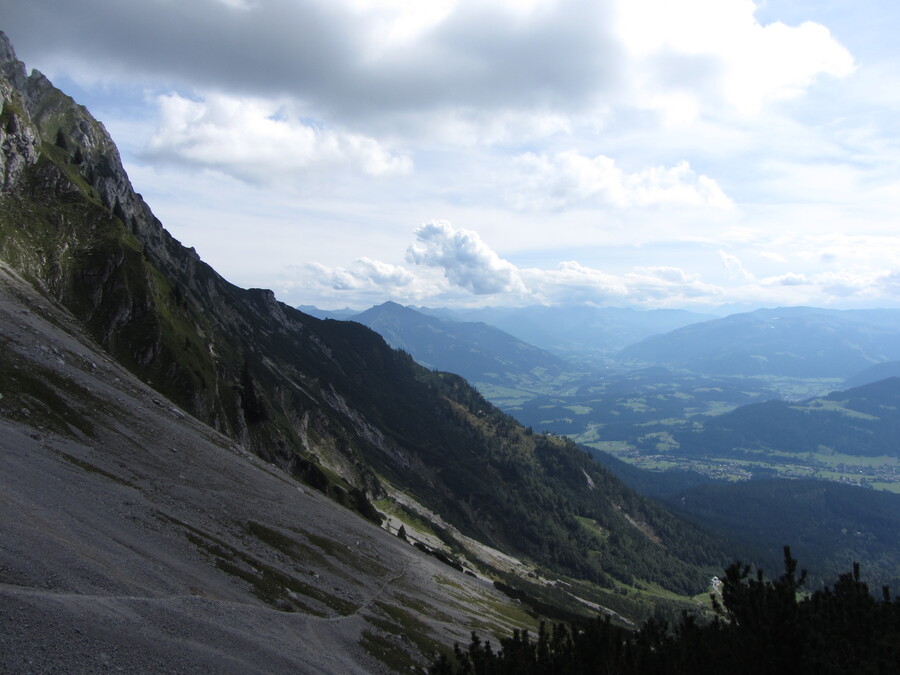 De Kitzbüheler Horn kwam ook weer om de hoek kijken