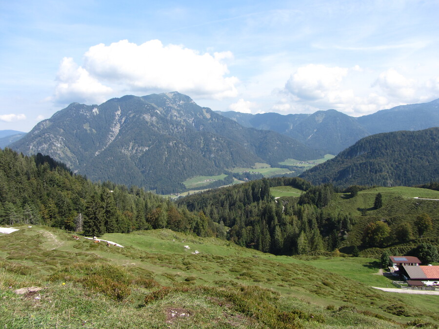 Uitzicht vanaf de Angerlalm
