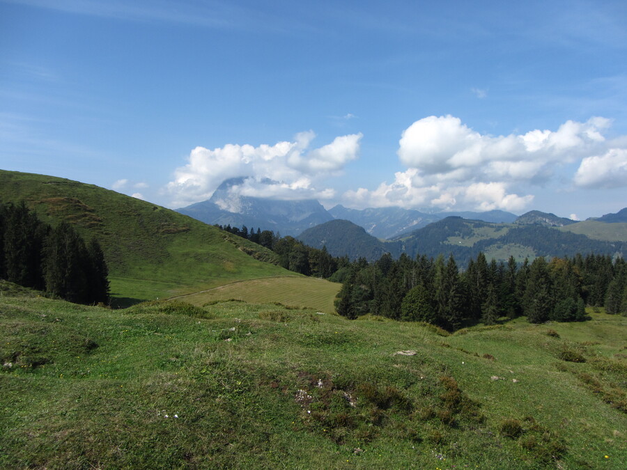 De Wilder Kaiser vanaf de zijkant