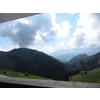 Wolken vanaf de Wandberghütte