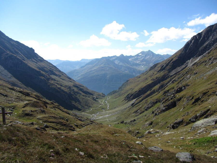 Uitzicht richting Berger Kogel