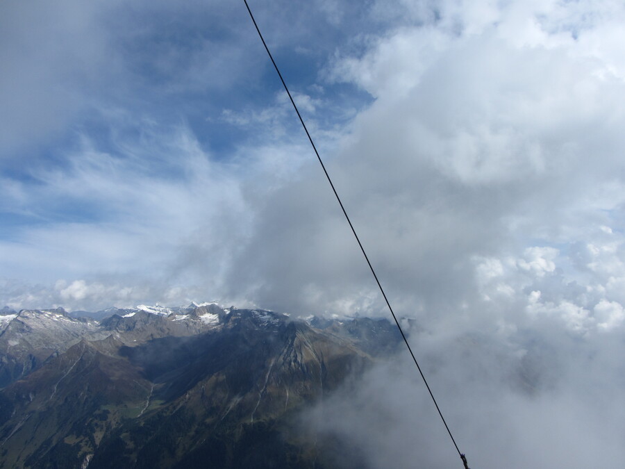 Uitzicht richting Groß Glockner