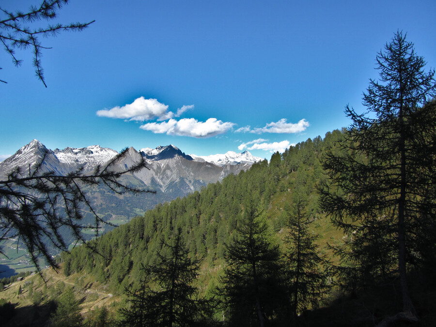 Wat lager is de Groß Glockner wel weer helemaal zichtbaar