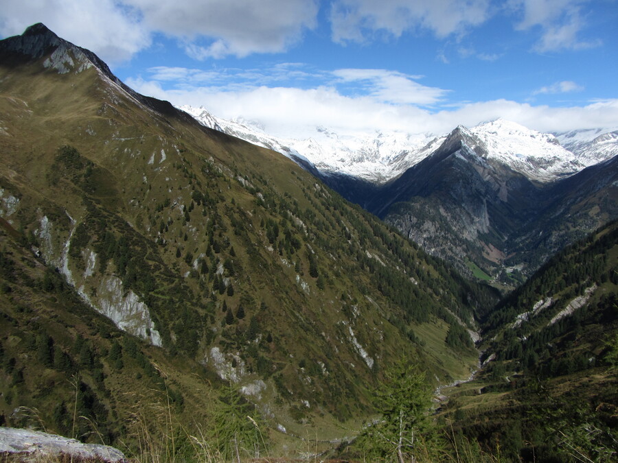 Uitzicht richting Venedigergruppe