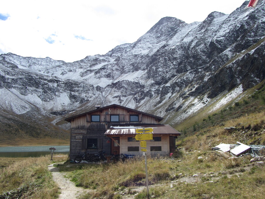 Bergerseehütte en Bergersee nu echt dichtbij