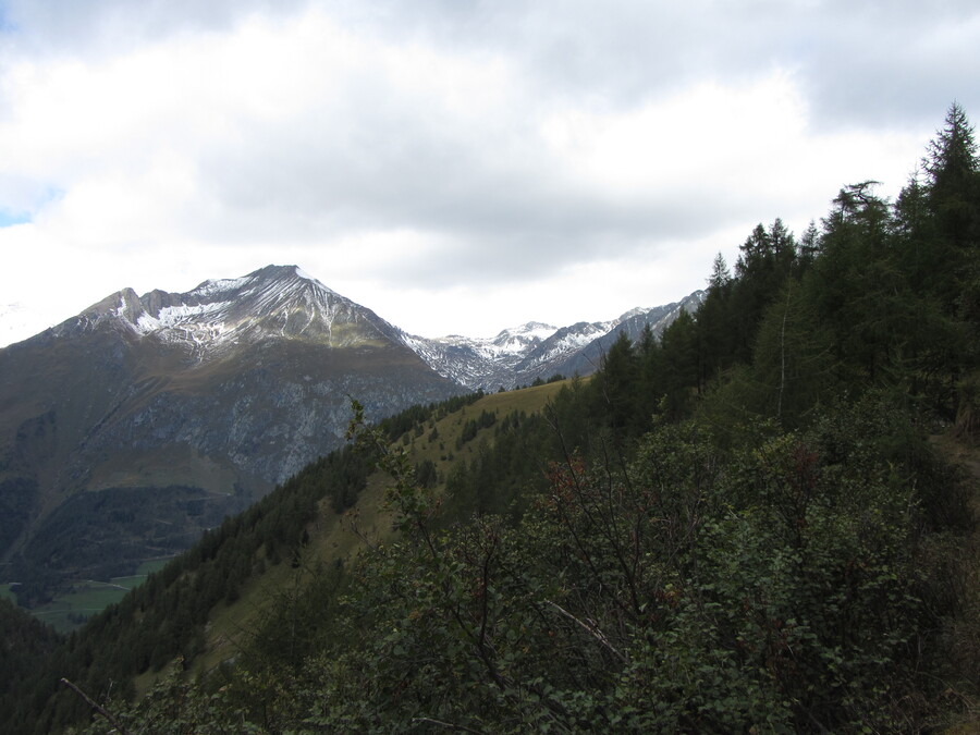 Richting Timmeltal met Eisseehütte en Wallhorntörl