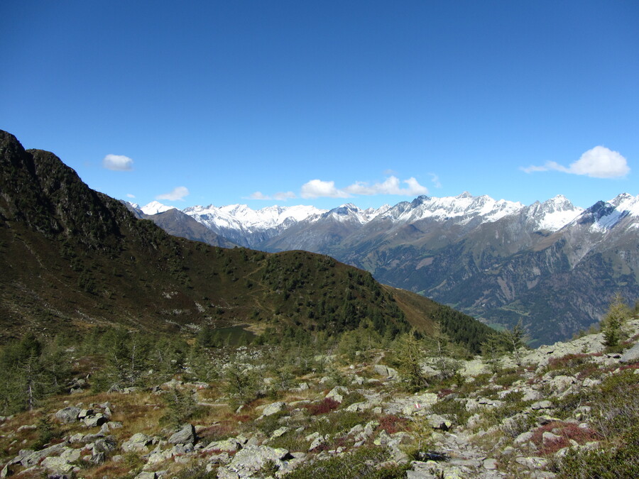 Terugkijken naar de Ganitzle en de Zunigsee