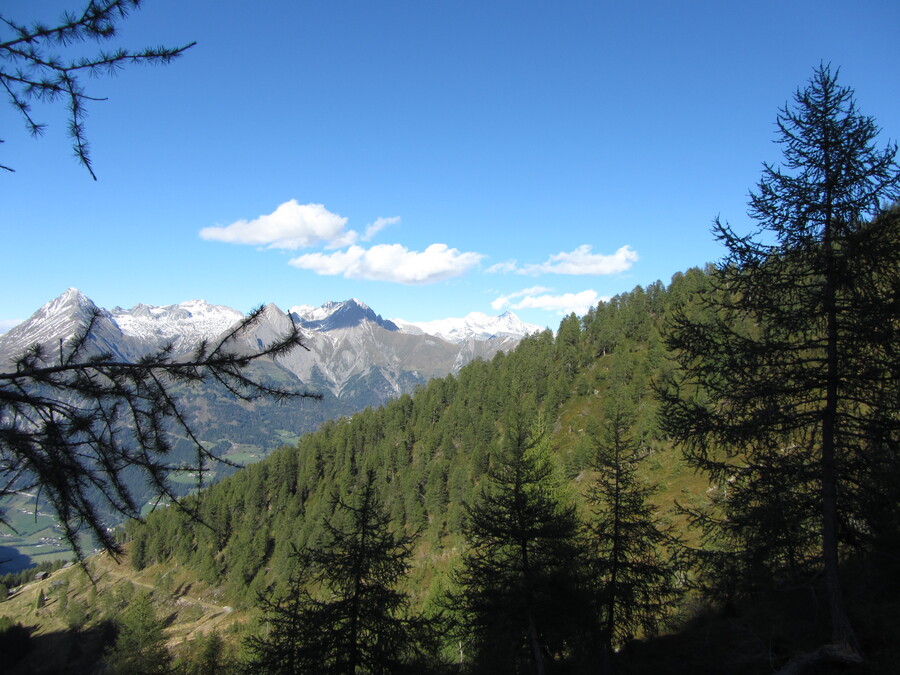 Wat lager is de Groß Glockner wel weer helemaal zichtbaar