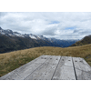 Richting Groß Glockner maar die zat in de wolken