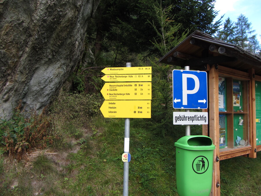 Naar de Mullwitzkogel/Wiesbauerspitze. De berg heette Mullwitzkogel maar is in 2007 omgenoemd naar Wiesbauerspitze, naar de worstfabrikant.