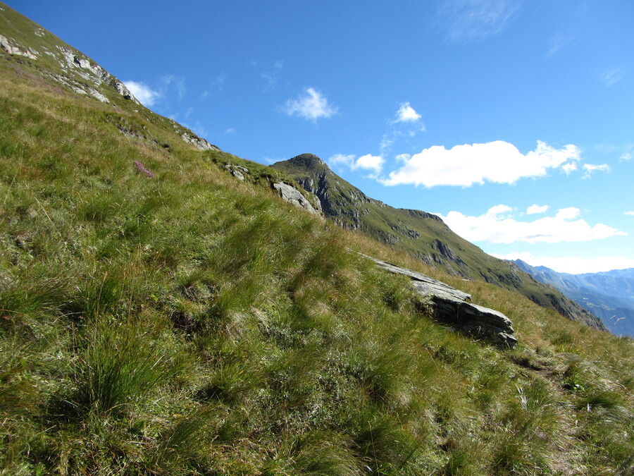 De Mullwitzkogel incl kruis komt ook weer tevoorschijn