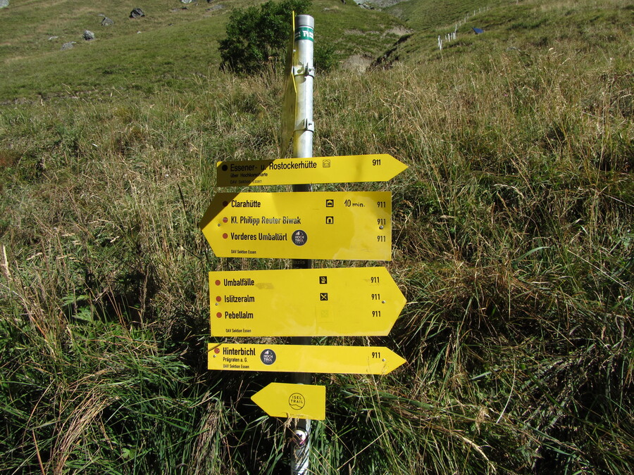 Naar de Ahrner Kopf/Cima del Vento via de Kleine Philipp Reuter Hütte (onbemand bivakhutje) en de Vorderes Umbaltörl