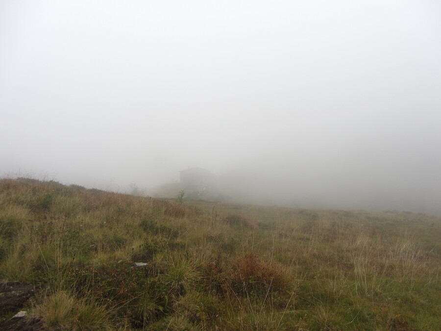 De Bergerseehütte op zijn schitterende locatie