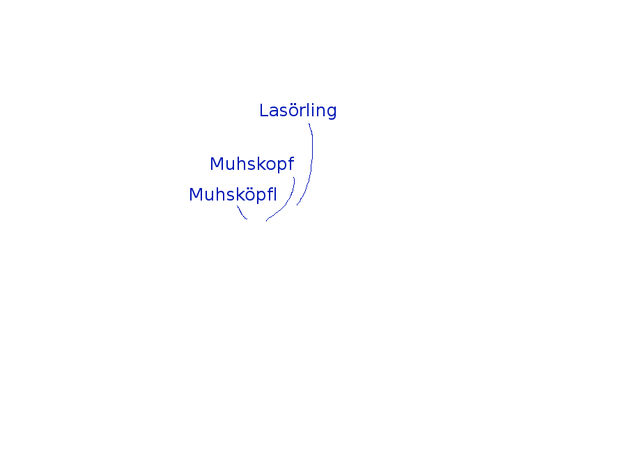 De Las&ouml;rling is vanaf deze kant veel meer een piramide