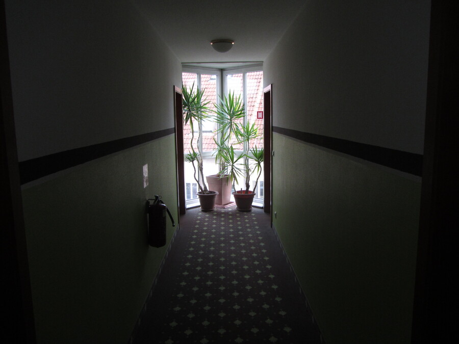 Het mooie jaren-70-hotel had nog een kamer vrij