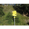 Via de Edelwei&szlig;wiese (linksaf) Naar de Sudetendeutsche H&uuml;tte en de Kleiner Muntanitz